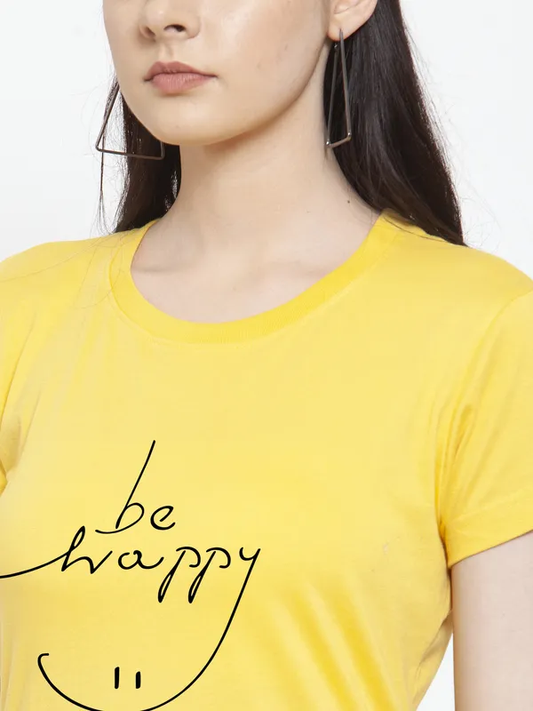 Pack_of_2_Yellow_&_Grey_Cotton_Round_Neck_Raglan_Sleeves_Printed_T-Shirt_For_Women