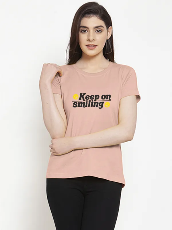 Pack_of_2_Coral_&_Mustard_Cotton_Round_Neck_Raglan_Sleeves_Printed_T-Shirt_For_Women