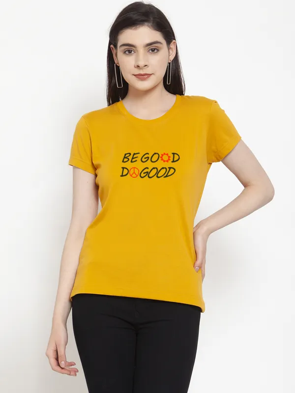 Pack_of_2_Coral_&_Mustard_Cotton_Round_Neck_Raglan_Sleeves_Printed_T-Shirt_For_Women