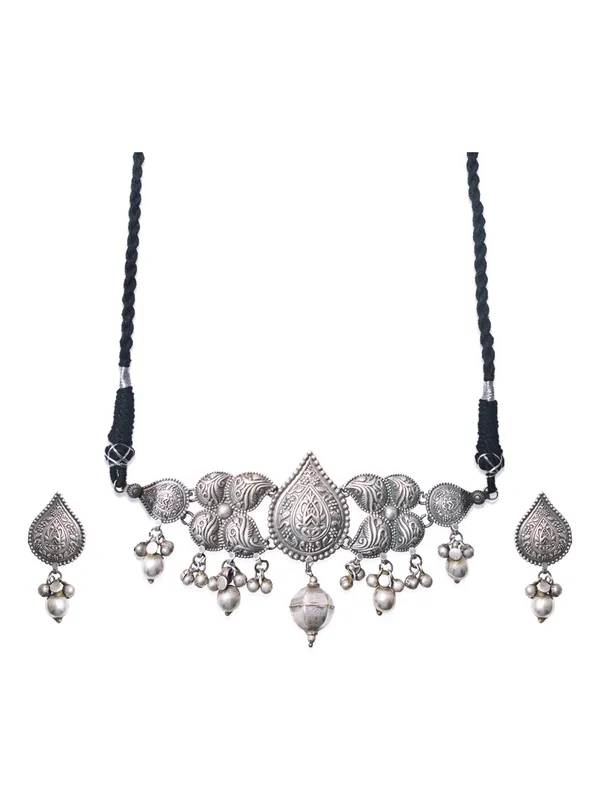 Vanya_German_Silver_Choker_Set