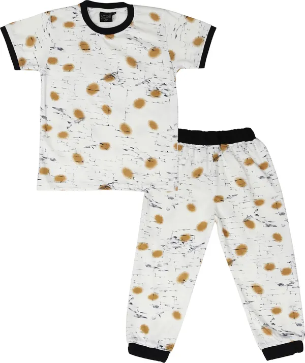 Multi_Kids_Nightwear_Boys_&_Girls_Printed_Cotton_Blend-Pack_Of_1