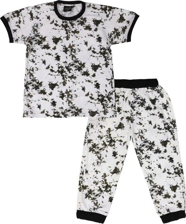 Multi_Kids_Nightwear_Girls_Printed_Cotton_Blend-Pack_Of_1