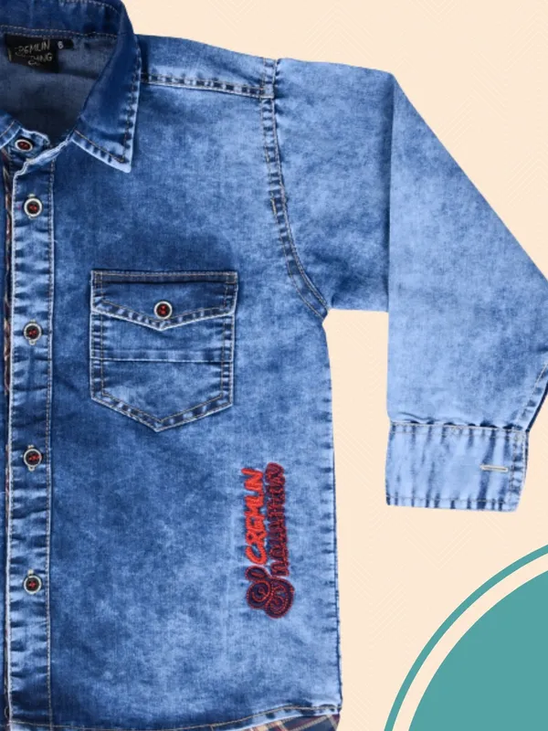 Blue_C_Boys_Washed_Casual_Shirt