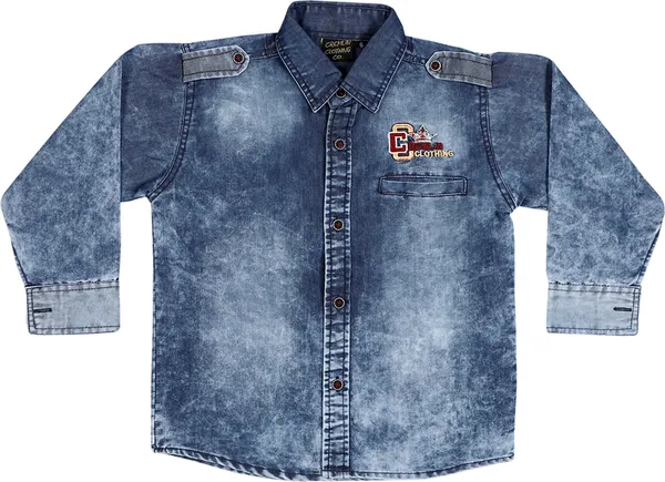 Blue_Dsenim_Washed_Casual_Shirt_For_Boys