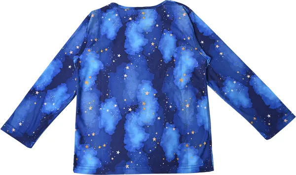 Blue_Kids_Nightwear_Boys_&_Girls_Printed_Cotton_Blend-Pack_Of_1