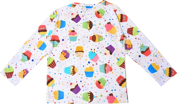 White_Kids_Nightwear_Boys_&_Girls_Printed_Cotton_Blend-Pack_Of_1