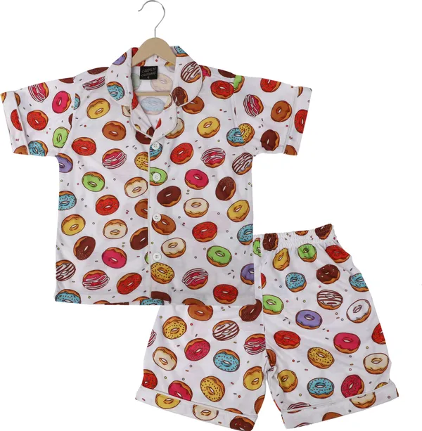 White_Kids_Nightwear_Boys_&_Girls_Printed_Cotton_Blend