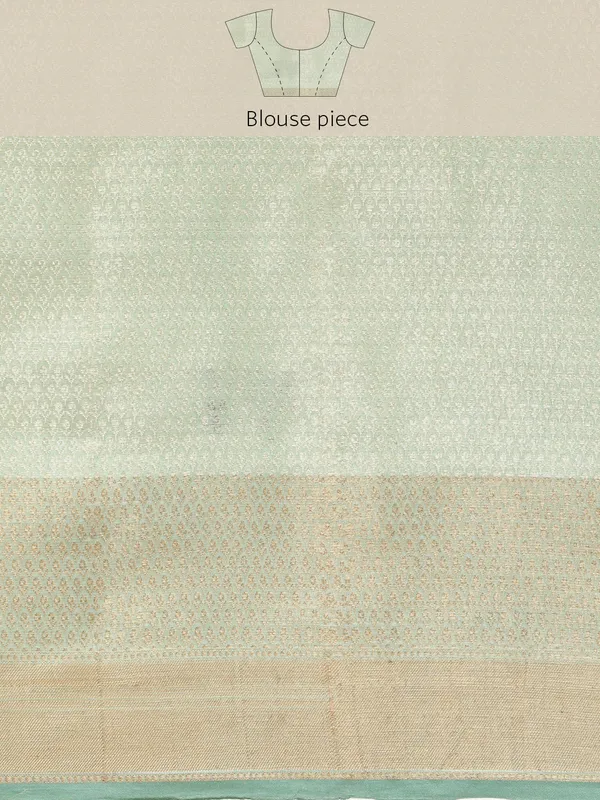 Sea_Green_Masrise_Cotton/Cotton_Banarasi_Sarees_For_Women