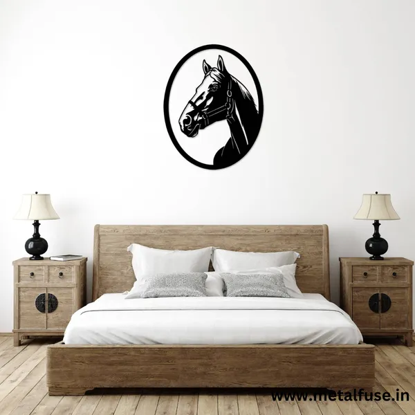 Wooden_Wall_Art_for_Home_Decoration__|_Horse__|_Black