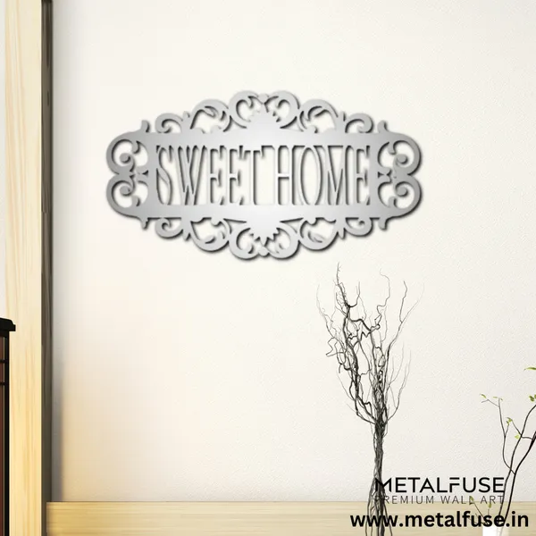 Metal_Wall_Art_for_Home_Decoration__|_Sweet_Home_|_Silver
