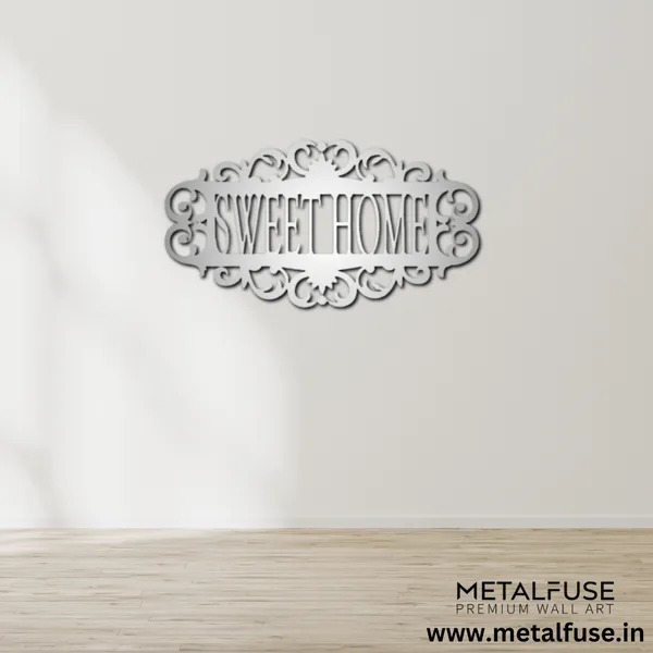 Metal_Wall_Art_for_Home_Decoration__|_Sweet_Home_|_Silver