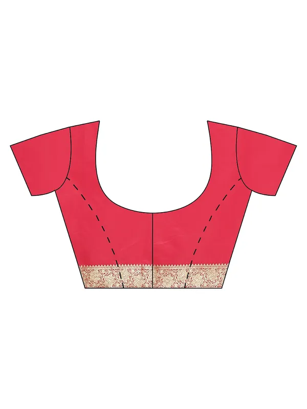 Pink_Katan_Silk_Banarasi_Sarees_For_Women