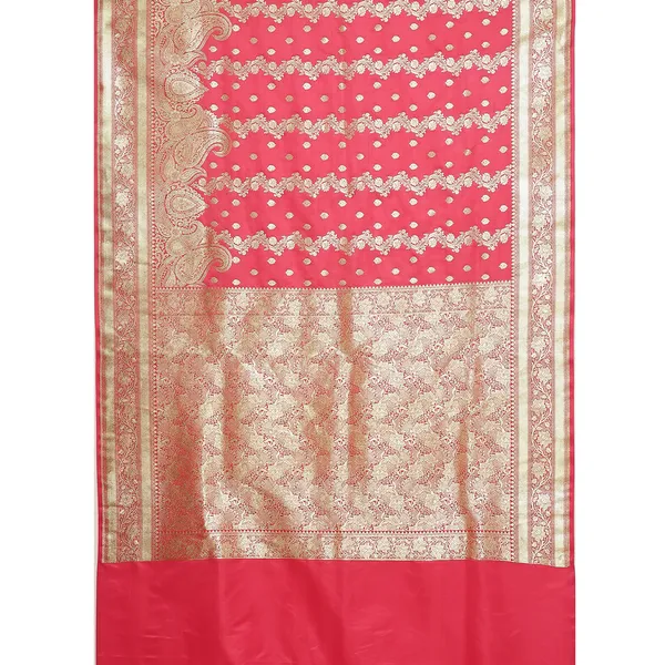 Pink_Katan_Silk_Banarasi_Sarees_For_Women