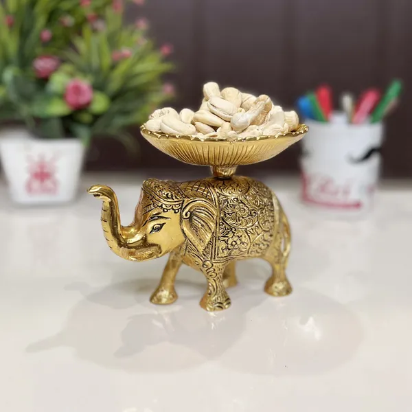 Metal_Elephant_Dry_Fruit_Bowl_Showpiece_Gold_Polish_for_Your_Home,Office_Table_Decorative,Elephant_Showpiece_Bowl_for_Gift,Animal_Figurines