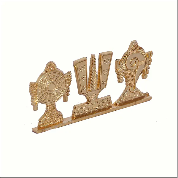 Tirupati_Balaji_Symbol_Stand_Shankh_Chakra_Namah_Gold_Plating_Antique_Decorative_for_Car_Dashboard_Home