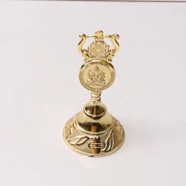 _Antique_Pooja_Bells_Metal_Gold_Kuber_Ghanti,_Hand_Bell_with_Kuber_Laxmi_and_Ganesh_Embose_for_Pooja_Mandir_Handcrafted_Puja_Ghanti_Home_and_Office_Mandir_D?????r