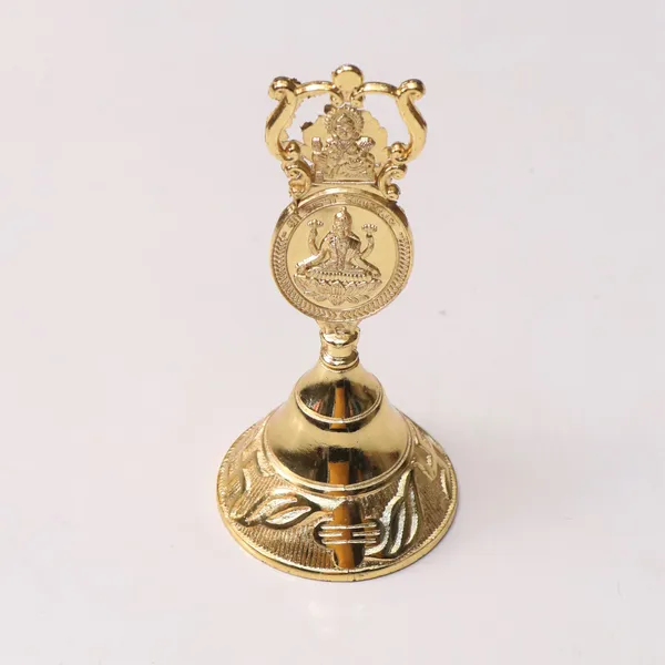 _Antique_Pooja_Bells_Metal_Gold_Kuber_Ghanti,_Hand_Bell_with_Kuber_Laxmi_and_Ganesh_Embose_for_Pooja_Mandir_Handcrafted_Puja_Ghanti_Home_and_Office_Mandir_D?????r