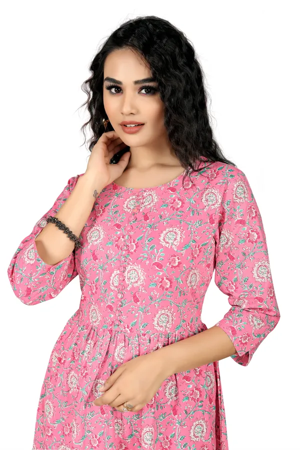 Indian_Women_Pink_Pure_Cotton_Printed__Kurta