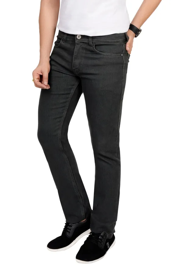 Olive_Cotton_Premium_Solid_Jeans_For_Men