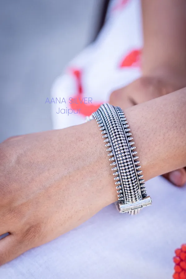 925_Pure_Sterling_Silver_|_Aabharan_Versatile_Kada_|_Well_Stamped_&_Hallmarked
