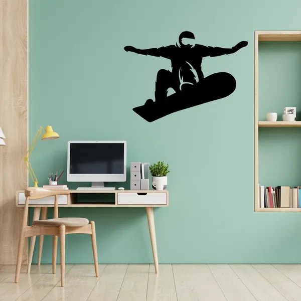 Wooden_Wall_Art_for_Home_Decoration__|_Big_Air_Snowboarder__|_Black