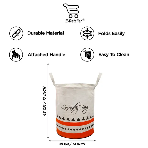 Foldable_Laundry_Bag_Capacity_45L_(Material-_Canvas,_Color-_Orange,_Size-17x14_Inches)