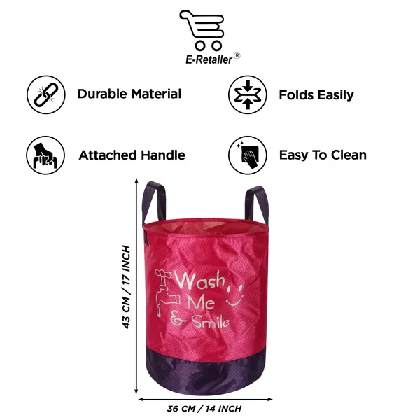 Foldable_Laundry_Bag_Capacity_45L_(Material-_PVC,_Color-_Red,_Size-17x14_Inches)