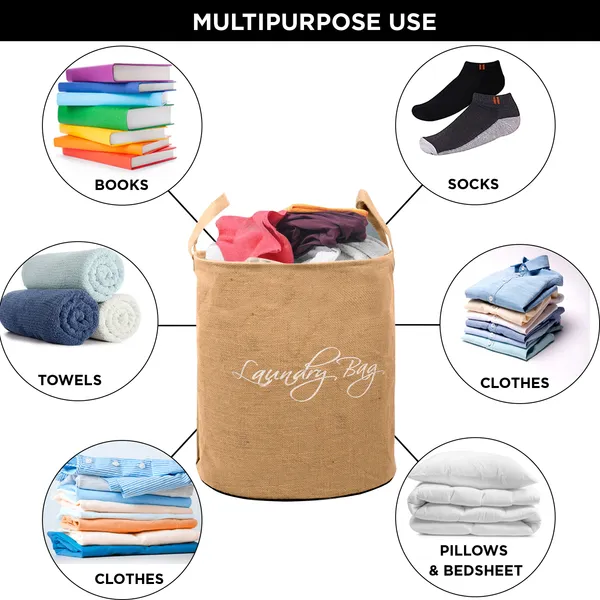 Foldable_Laundry_Bag_Capacity_45L_(Material-_Jute,_Color-_Brown,_Size-17x14_Inches)