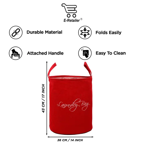 Foldable_Laundry_Bag_Capacity_45L_(Material-_Jute,_Color-_Red,_Size-17x14_Inches)
