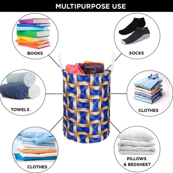 Foldable_Laundry_Bag_Capacity_45L_(Material-_Polyester,_Color-_Blue,_Size-17x14_Inches)