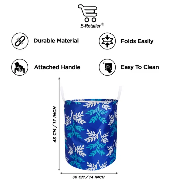 Foldable_Laundry_Bag_Capacity_45L_(Material-_Polyester,_Color-_Blue,_Size-17x14_Inches)