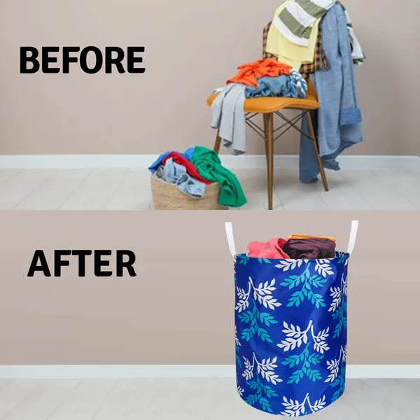 Foldable_Laundry_Bag_Capacity_45L_(Material-_Polyester,_Color-_Blue,_Size-17x14_Inches)