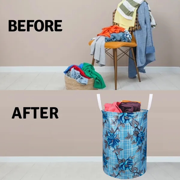 Foldable_Laundry_Bag_Capacity_45L_(Material-_Polyester,_Color-_Blue,_Size-17x14_Inches)