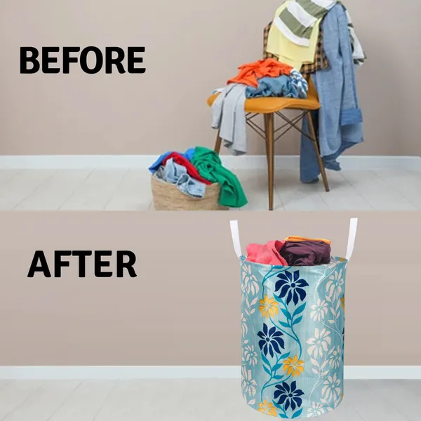 Foldable_Laundry_Bag_Capacity_45L_(Material-_Polyester,_Color-_Blue,_Size-17x14_Inches)
