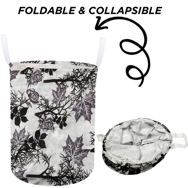 Foldable_Laundry_Bag_Capacity_45L_(Material-_Polyester,_Color-_Black,_Size-17x14_Inches)