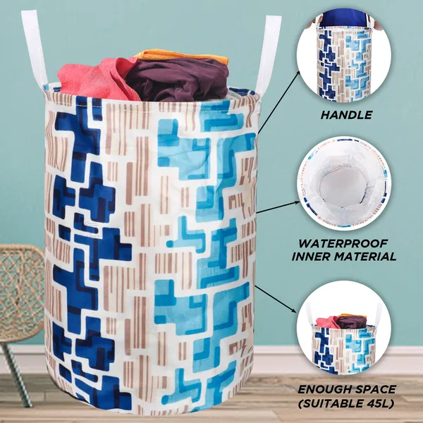 Foldable_Laundry_Bag_Capacity_45L_(Material-_Polyester,_Color-_Blue,_Size-17x14_Inches)
