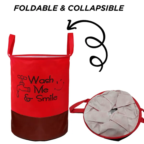 Foldable_Laundry_Bag_Capacity_45L_(Material-_Non-Wooven,_Color-_Red,_Size-17x14_Inches)