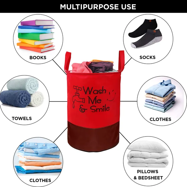 Foldable_Laundry_Bag_Capacity_45L_(Material-_Non-Wooven,_Color-_Red,_Size-17x14_Inches)