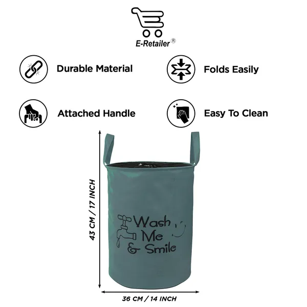 Foldable_Laundry_Bag_With_Net_LID_Capacity_45L_(Material-_Non-Wooven,_Color-_Gray,_Size-17x14_Inches)