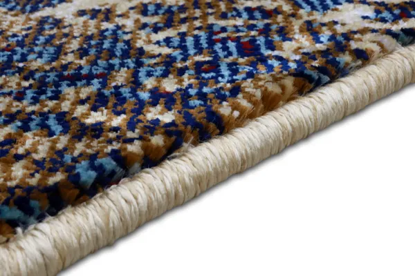 Luxury_Cube_Printed_Vintage_Persian_Bedside_Runner_Carpet_Rug_Anti_Skid_Backing_for_Home/Kitchen/Living_Area/Office_Entrance_(50_x_182_cm,_2_x_6_Feet_Multi)_Pack_of_1,_Wool_Blend_LC1505_Runner