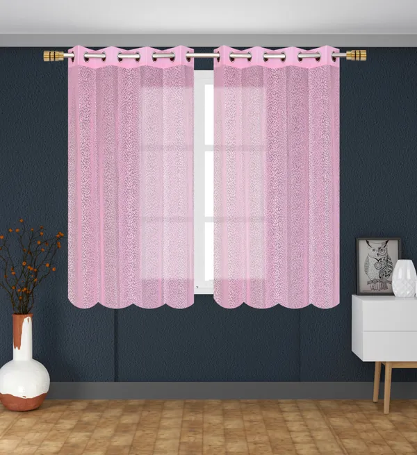 Luxury_Cube_Polyester_Beautiful_Floral_Damas_Design_Imported_Heavy_Net_Tissue_Pack_of_2_Pecs_Curtains_for_Pink_Net_Curtains_4_x_5_Feet_Window_Net_for_Home_Living_Room_Use_Net_Curtains_NET1005_PINK_5
