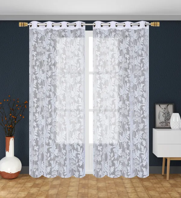Luxury_Cube_Polyester_Beautiful_Floral_Damas_Design_Imported_Heavy_Net_Tissue_Pack_of_2_Pecs_Curtains_for_White_Net_Curtains_4_x_9_Feet_Window_Net_for_Home_Living_Room_Use_Net_Curtains_NET1012_WHITE_9