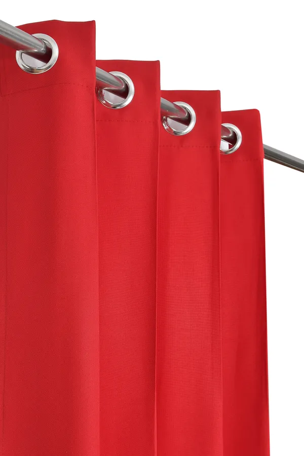 Luxury_Cube_Cotton_Curtains_for_Long_Door_9_Feet_Long_|_Medium_Window_Curtain_|_Yarn_Weaved_Parda_|_Modern_Parde_for_Living_Room_Bedroom_|_Screens_with_Eyelet_Ring_|Set_of_2_Color_Red