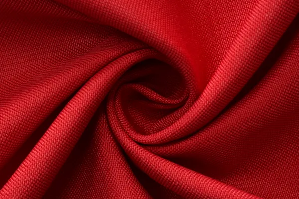 Luxury_Cube_Cotton_Curtains_for_Long_Door_9_Feet_Long_|_Medium_Window_Curtain_|_Yarn_Weaved_Parda_|_Modern_Parde_for_Living_Room_Bedroom_|_Screens_with_Eyelet_Ring_|Set_of_2_Color_Red