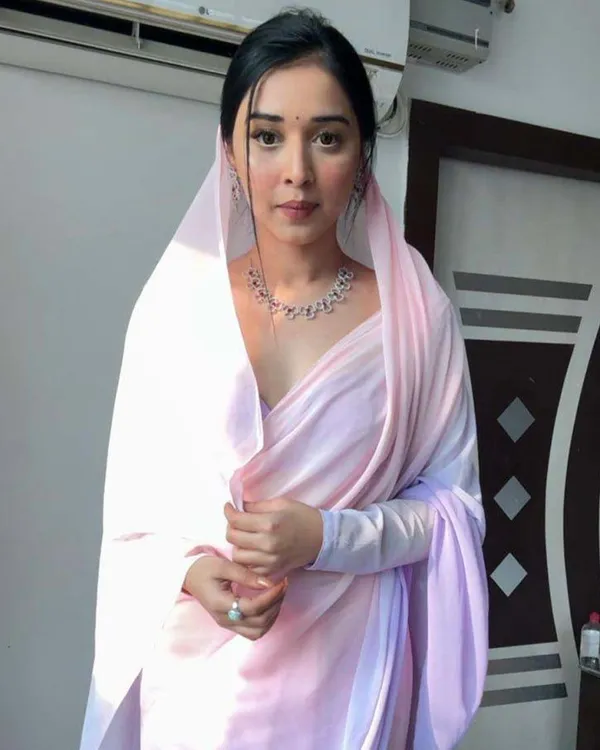 Light_Purple_Colour_1-Minute_Ready_To_Wear_Georgette_Saree_With_Blouse_Piece