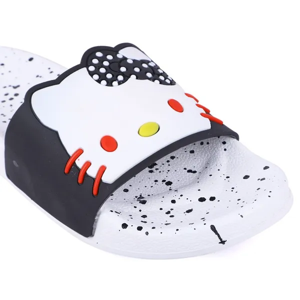 White_Silicon_Strap_And_Pvc_Slip_On_Sliders_For_Women