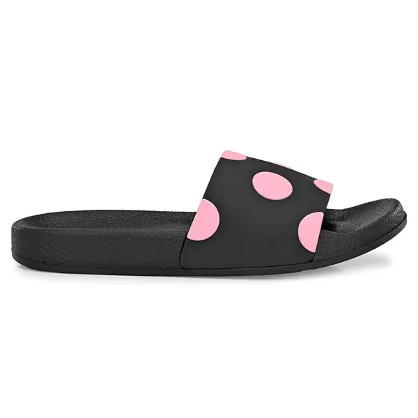 Black_Silicon_Strap_And_Pvc_Slip_On_Sliders_For_Women