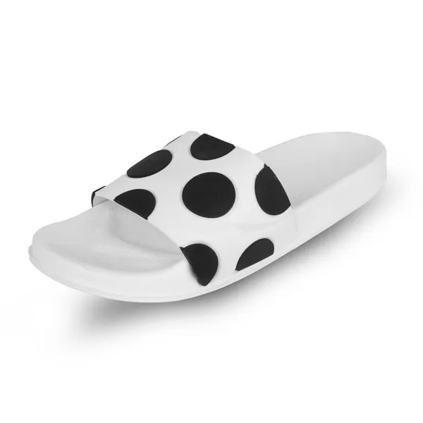 White_Silicon_Strap_And_Pvc_Slip_On_Sliders_For_Women