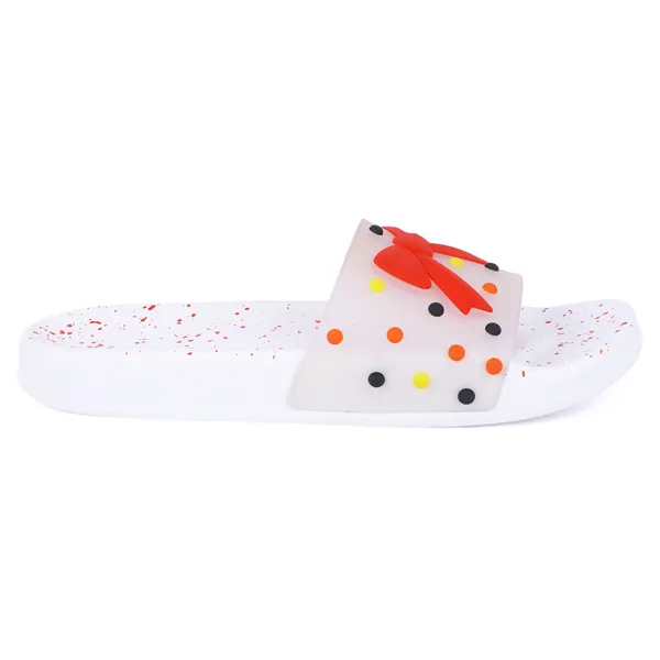 White_Silicon_Strap_And_Pvc_Slip_On_Sliders_For_Women