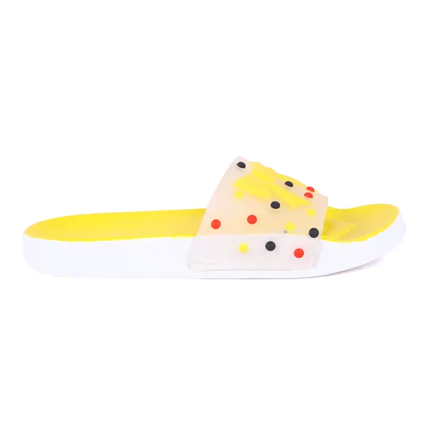 Yellow_Silicon_Strap_And_Pvc_Slip_On_Sliders_For_Women